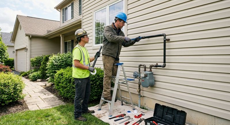 Gas Line Service