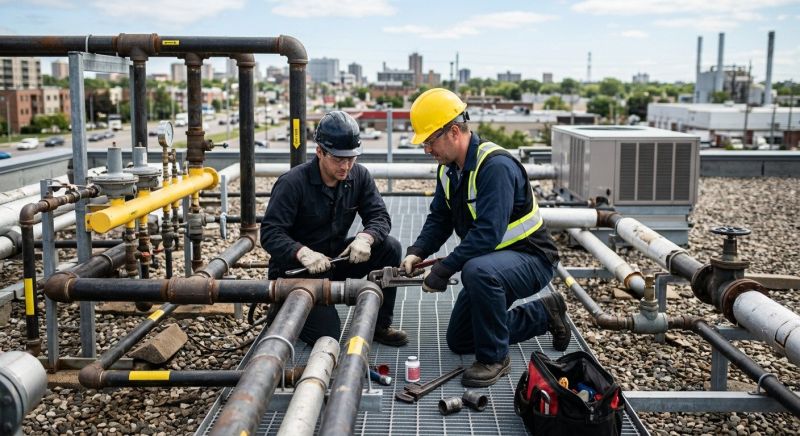 Commercial Gas Line Repair in Sacramento, CA