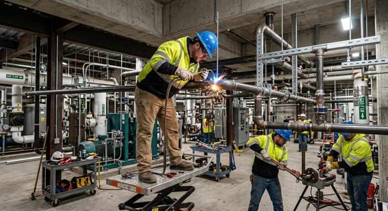 Commercial Gas Plumbing in Fredericksburg, VA