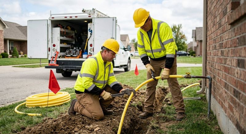 Gas Line Moving Service in Columbus, OH
