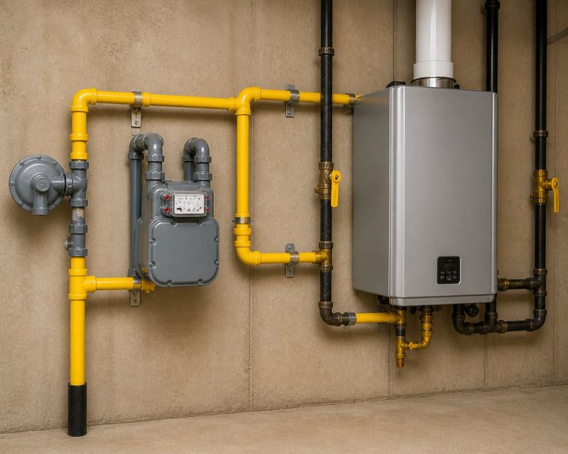Gas Line Plumbing in Annapolis, MD