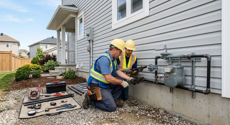 Gas Line Plumbing in Kansas City, MO