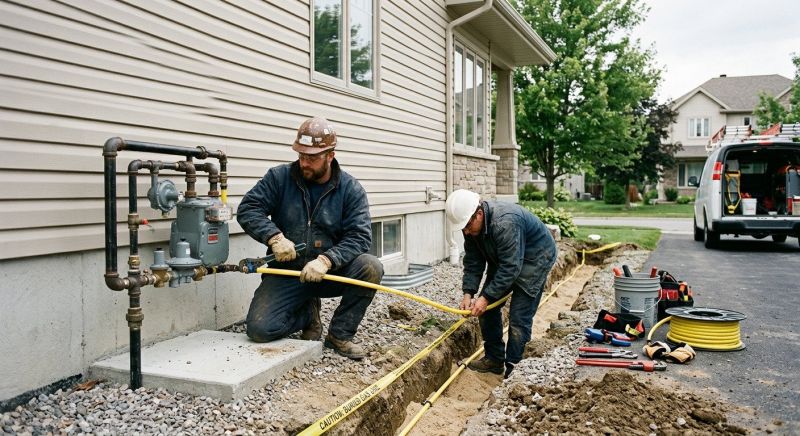 Gas Line Rerouting in Annapolis, MD