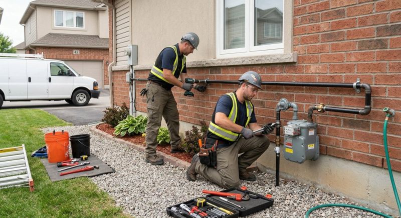 Home Gas Line Installation in Fredericksburg, VA