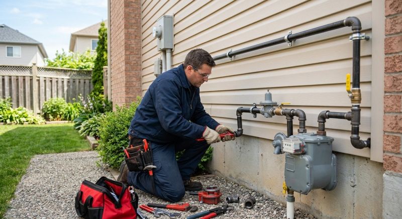 Propane Line Installation in Fredericksburg, VA