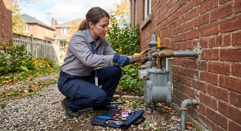 Residential Gas Piping in Fredericksburg, VA