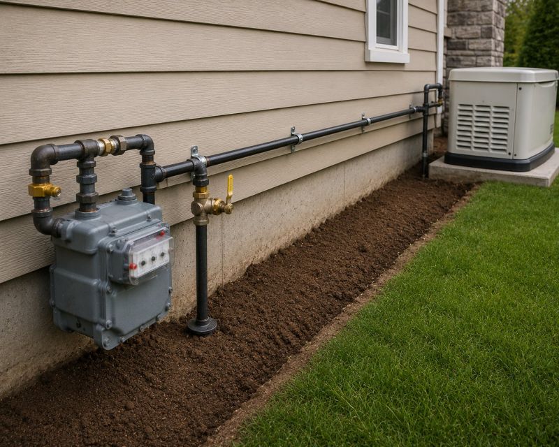Residential Gas Piping in Annapolis, MD