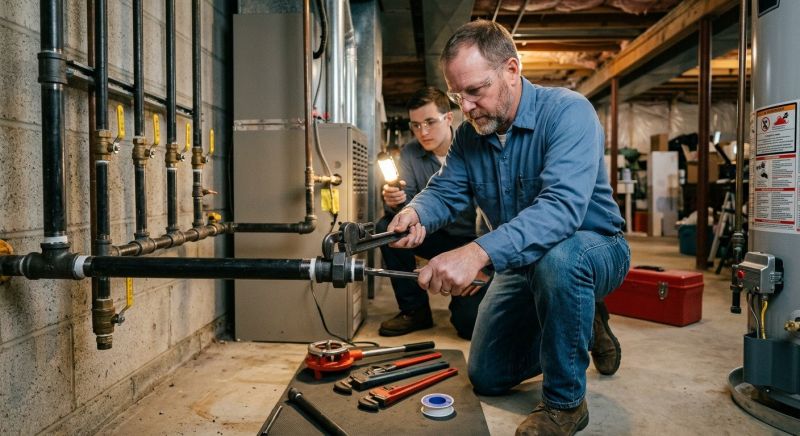 Residential Gas Plumbing in Austin, TX