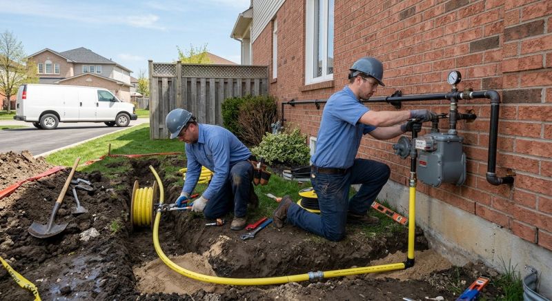 Underground Gas Line Service in San Antonio, TX